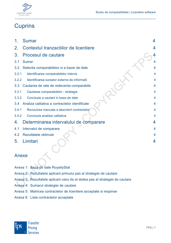 Studiu de compatibilitate
